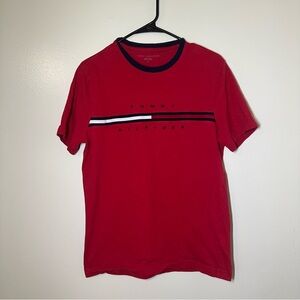 ⚫️Tommy Hilfiger Red Short Sleeve Tees